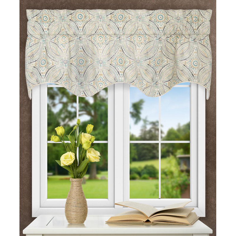 Red Barrel Studio® Lavergne 50" Window Valance & Reviews Wayfair